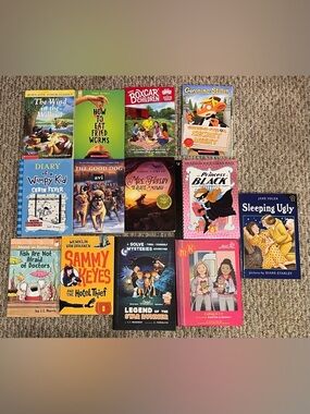 Children's Book Lot - Colorful Mixed Covers